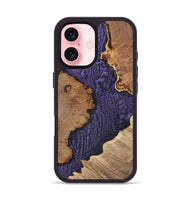 iPhone 16 Wood+Resin Phone Case - Deneen (Static, 720295)