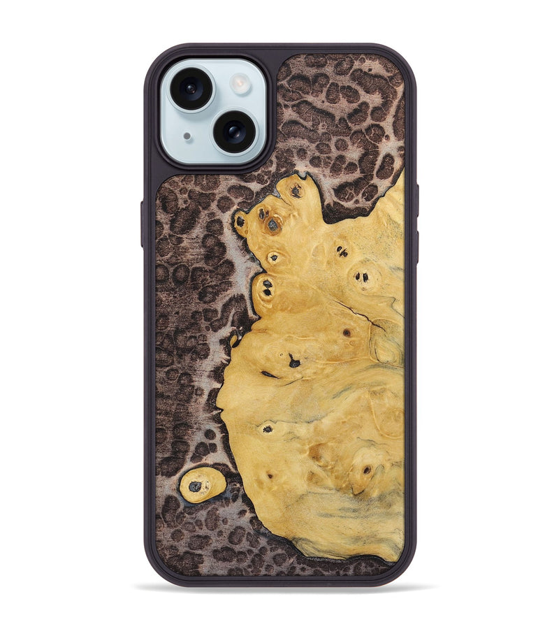 iPhone 15 Plus Wood+Resin Phone Case - Angelique (Static, 720300)