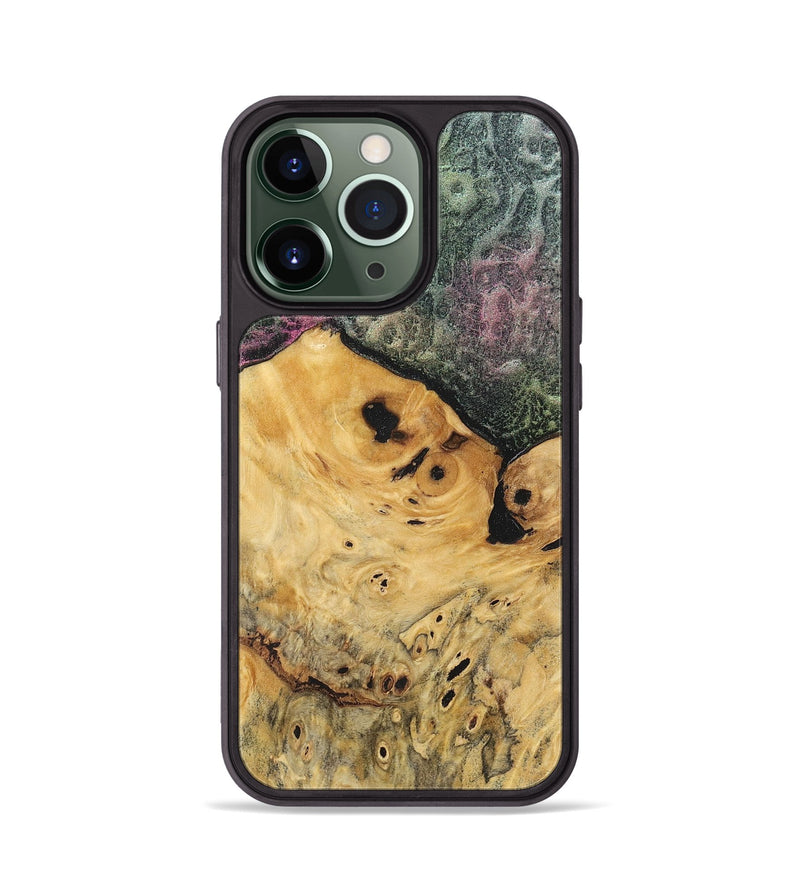 iPhone 13 Pro Wood+Resin Phone Case - Frances (Static, 720301)