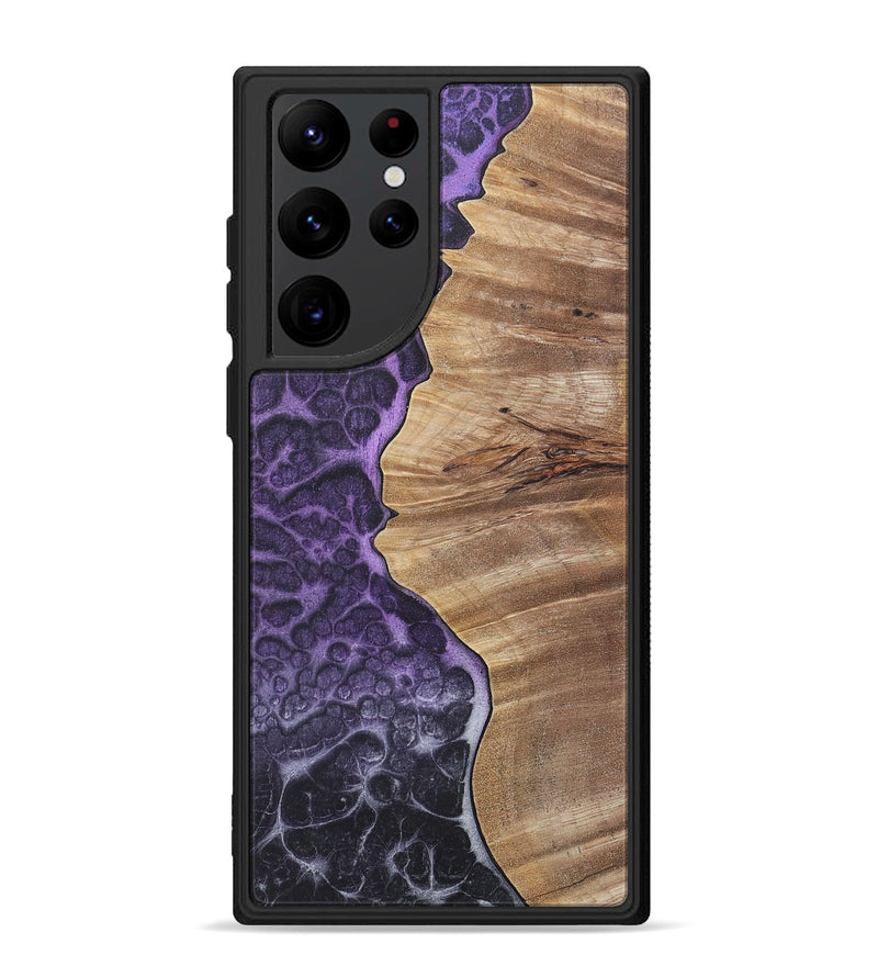 Galaxy S22 Ultra Wood+Resin Phone Case - Toby (Static, 720304)