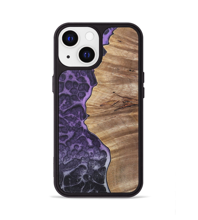 iPhone 13 Wood+Resin Phone Case - Toby (Static, 720304)