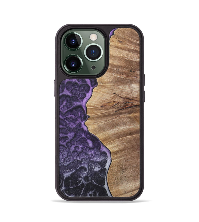 iPhone 13 Pro Wood+Resin Phone Case - Toby (Static, 720304)