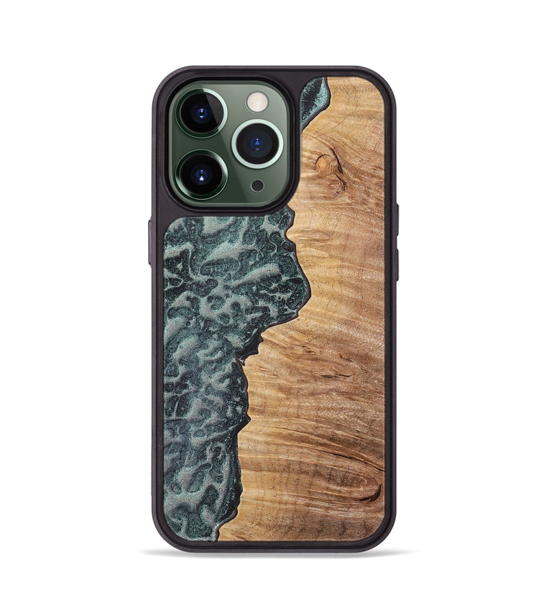 iPhone 13 Pro Wood+Resin Phone Case - Viola (Static, 720307)