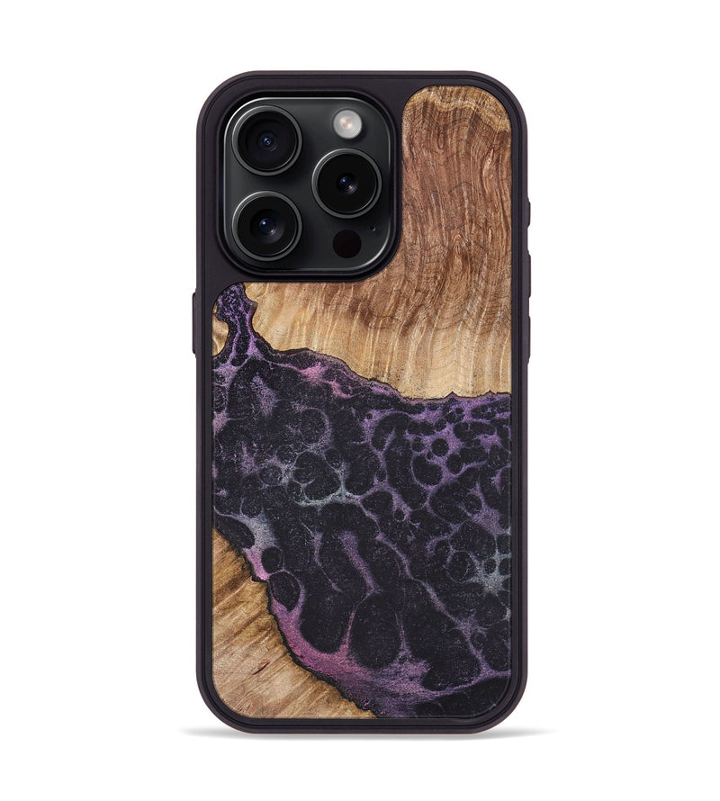 iPhone 15 Pro Wood+Resin Phone Case - Gage (Static, 720309)