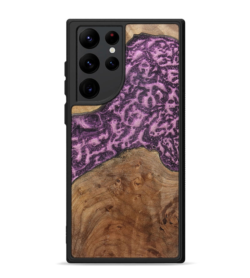 Galaxy S22 Ultra Wood+Resin Phone Case - Danielle (Static, 720311)