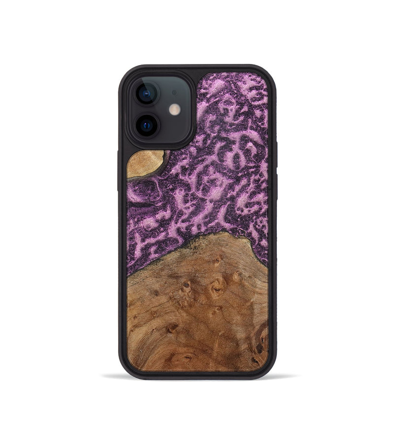 iPhone 12 mini Wood+Resin Phone Case - Danielle (Static, 720311)