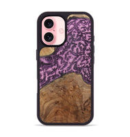 iPhone 16 Wood+Resin Phone Case - Danielle (Static, 720311)