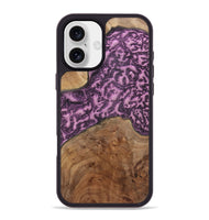 iPhone 16 Plus Wood+Resin Phone Case - Danielle (Static, 720311)