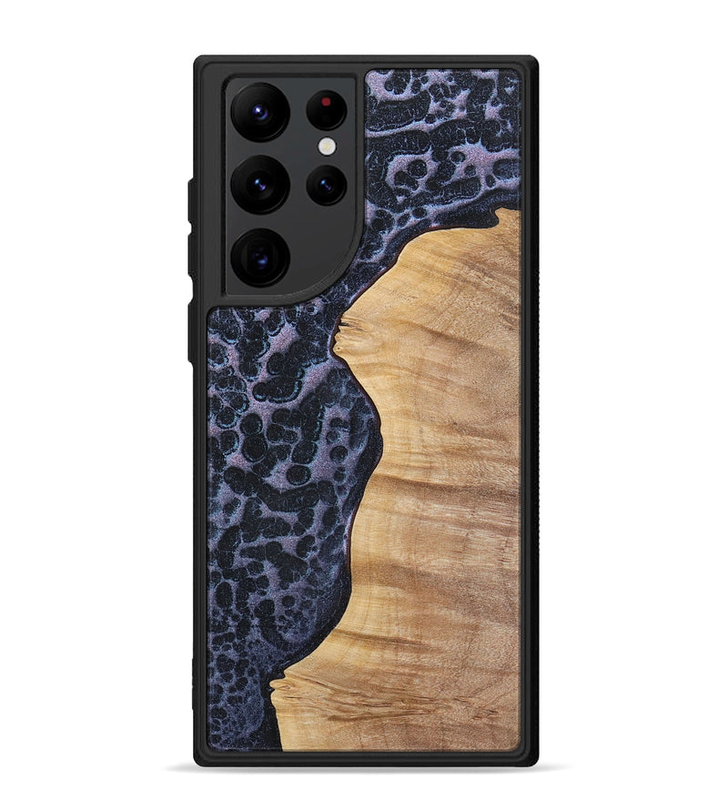 Galaxy S22 Ultra Wood+Resin Phone Case - Britney (Static, 720312)