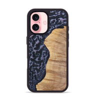 iPhone 16 Wood+Resin Phone Case - Britney (Static, 720312)