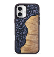 iPhone 16 Plus Wood+Resin Phone Case - Britney (Static, 720312)