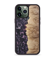 iPhone 13 Pro Max Wood+Resin Phone Case - Delilah (Static, 720314)