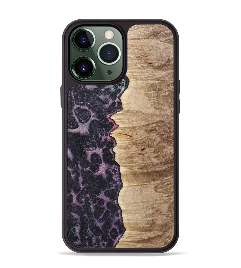 iPhone 13 Pro Max Wood+Resin Phone Case - Delilah (Static, 720314)