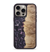 iPhone 15 Pro Max Wood+Resin Phone Case - Delilah (Static, 720314)