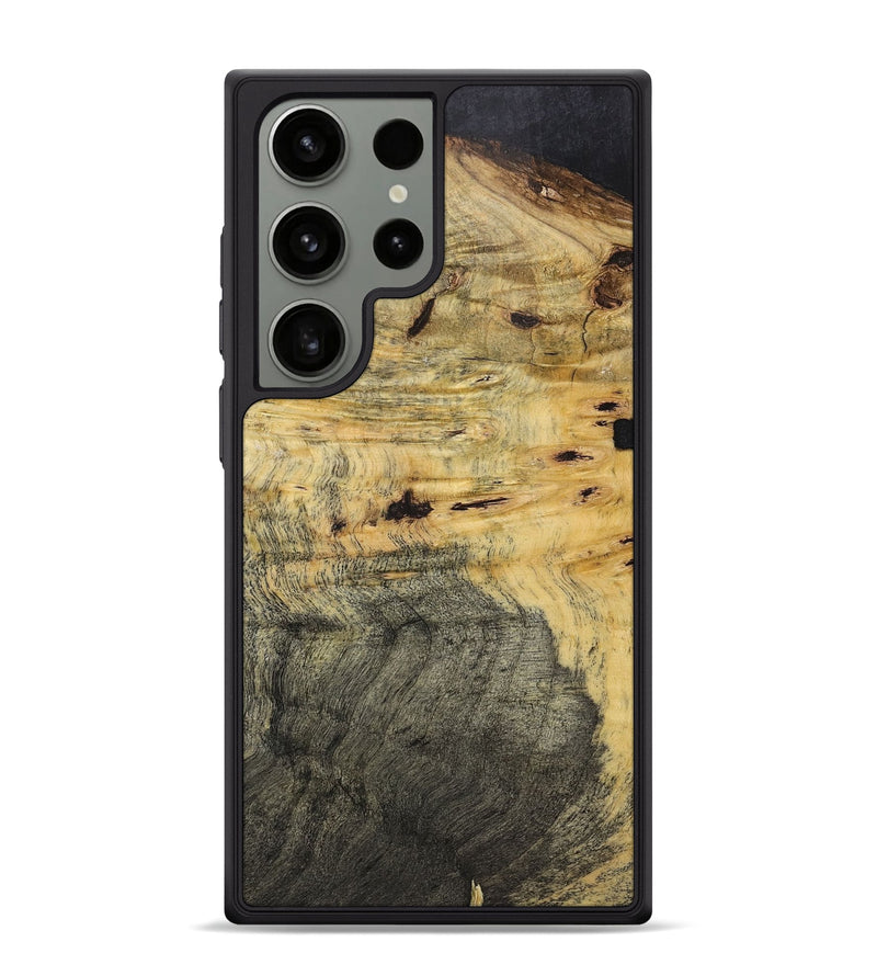 Galaxy S24 Ultra Wood+Resin Phone Case - Cruz (Wood Burl, 720384)