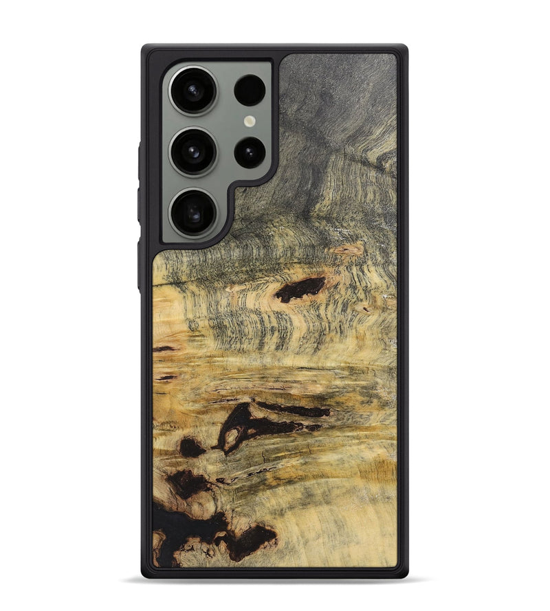 Galaxy S24 Ultra Wood+Resin Phone Case - Donna (Wood Burl, 720394)