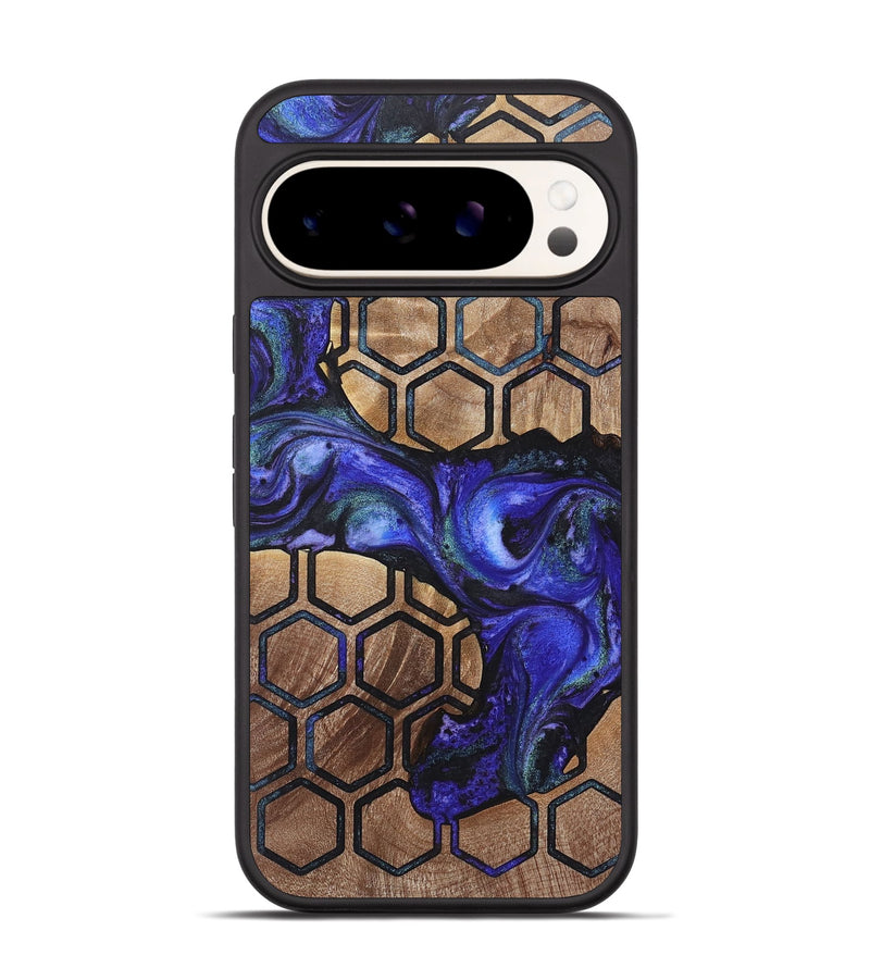 Pixel 9 Pro Wood+Resin Phone Case - Jo (Pattern, 720489)