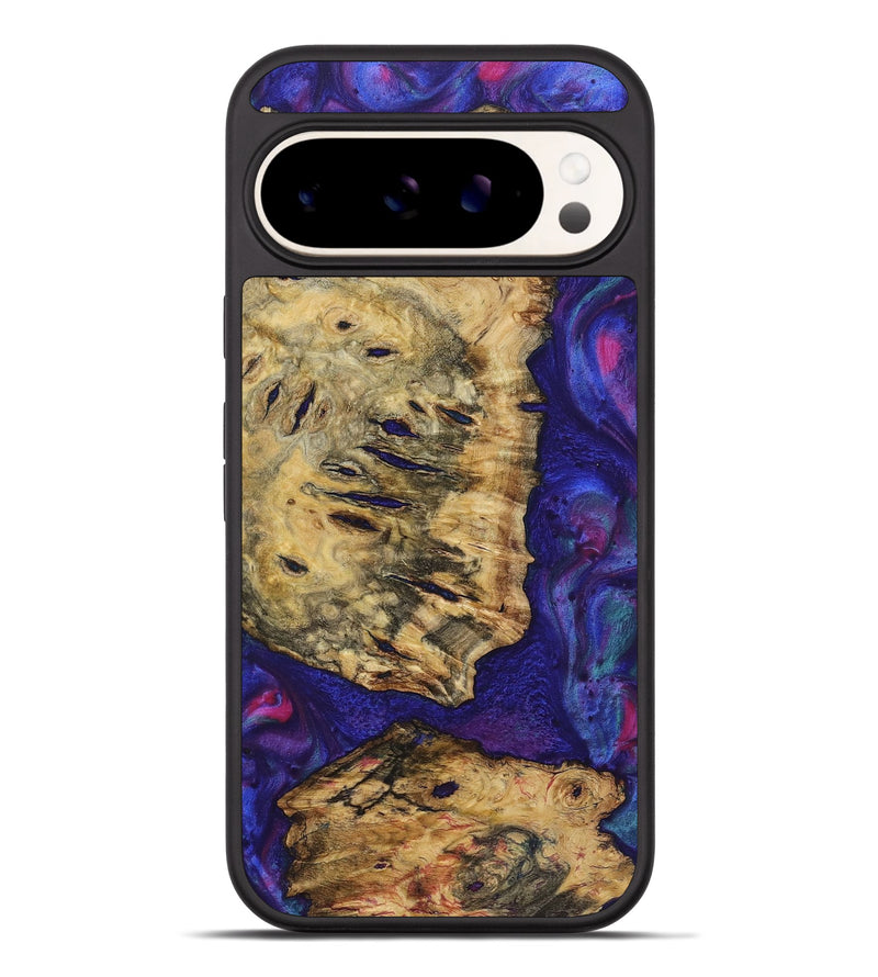 Pixel 9 Pro XL Wood+Resin Phone Case - Freddie (Purple, 720501)