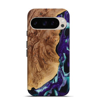 Pixel 9 Pro Wood+Resin Live Edge Phone Case - Marcus (Purple, 720583)