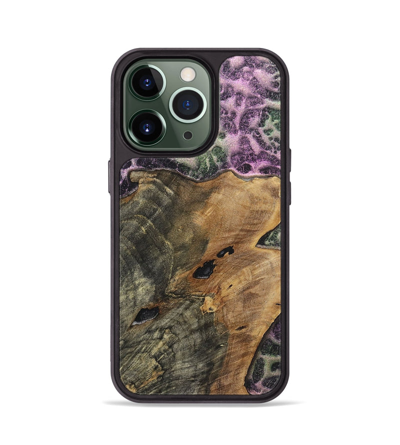 iPhone 13 Pro Wood+Resin Phone Case - Dina (Static, 720653)