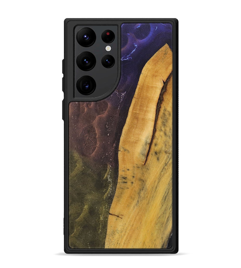 Galaxy S22 Ultra Wood+Resin Phone Case - Kennedy (Static, 720660)