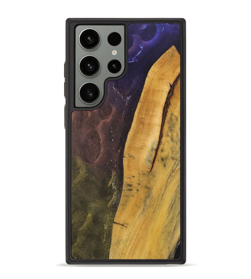 Galaxy S23 Ultra Wood+Resin Phone Case - Kennedy (Static, 720660)