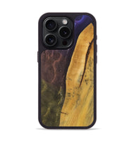 iPhone 15 Pro Wood+Resin Phone Case - Kennedy (Static, 720660)