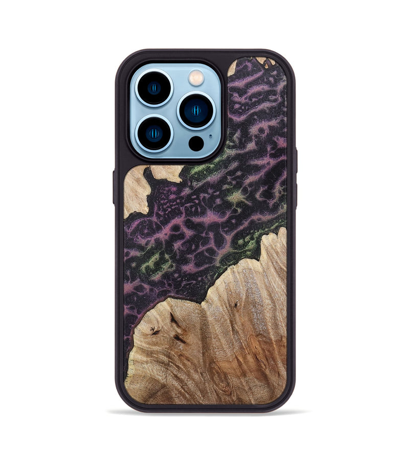 iPhone 14 Pro Wood+Resin Phone Case - Catina (Static, 720678)