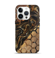 iPhone 15 Pro Wood+Resin Live Edge Phone Case - Alison (Pattern, 720733)