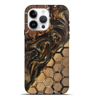 iPhone 15 Pro Max Wood+Resin Live Edge Phone Case - Alison (Pattern, 720733)