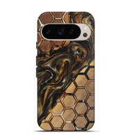 Pixel 9 Pro Wood+Resin Live Edge Phone Case - Alison (Pattern, 720733)