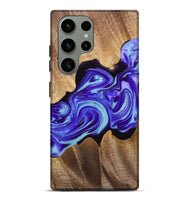 Galaxy S23 Ultra Wood+Resin Live Edge Phone Case - Sofia (Purple, 720743)