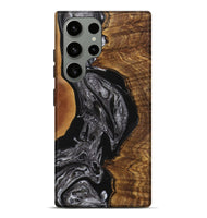 Galaxy S23 Ultra Wood+Resin Live Edge Phone Case - Julianna (Black & White, 720746)