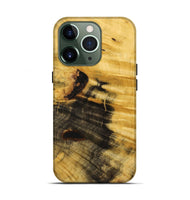 iPhone 13 Pro Wood+Resin Live Edge Phone Case - Brad (Wood Burl, 720761)