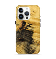 iPhone 15 Pro Wood+Resin Live Edge Phone Case - Brad (Wood Burl, 720761)