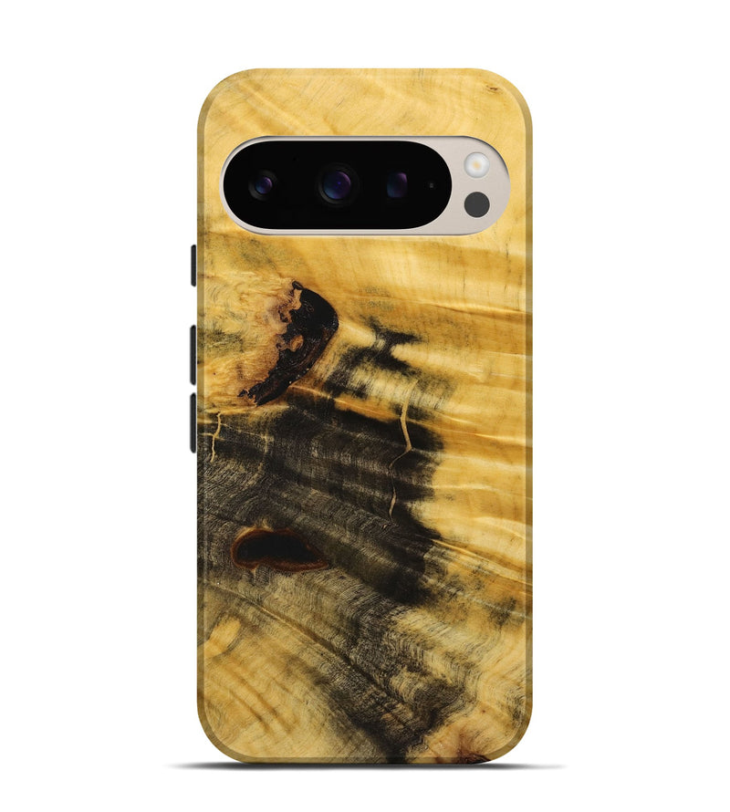 Pixel 9 Wood+Resin Live Edge Phone Case - Brad (Wood Burl, 720761)