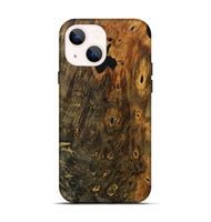 iPhone 14 Wood+Resin Live Edge Phone Case - Everlee (Wood Burl, 720764)