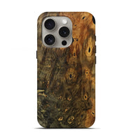 iPhone 16 Pro Wood+Resin Live Edge Phone Case - Everlee (Wood Burl, 720764)