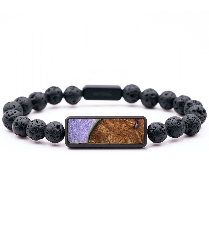 Lava Bead Wood+Resin Bracelet - Marie (Cosmos, 720792)