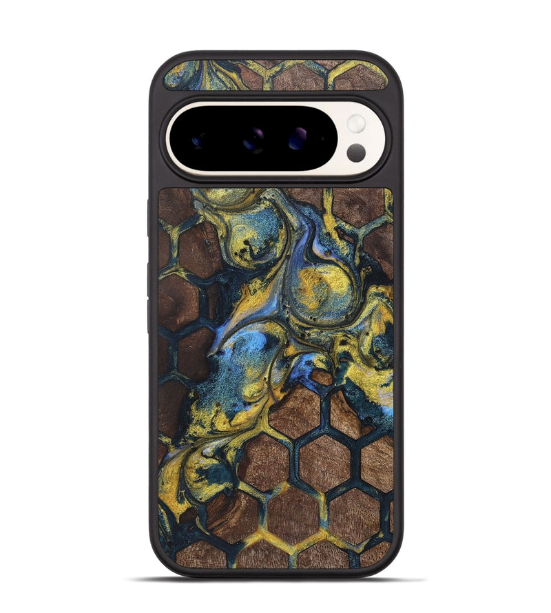 Pixel 9 Pro Wood+Resin Phone Case - Katherine (Pattern, 720895)