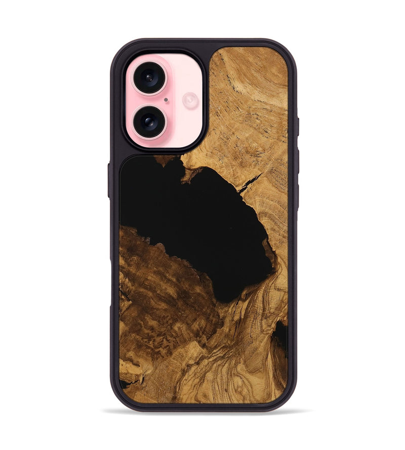 iPhone 16  Phone Case - Sarah (Wood Burl, 720926)