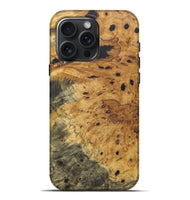 iPhone 16 Pro Max Wood+Resin Live Edge Phone Case - Madisyn (Wood Burl, 721112)