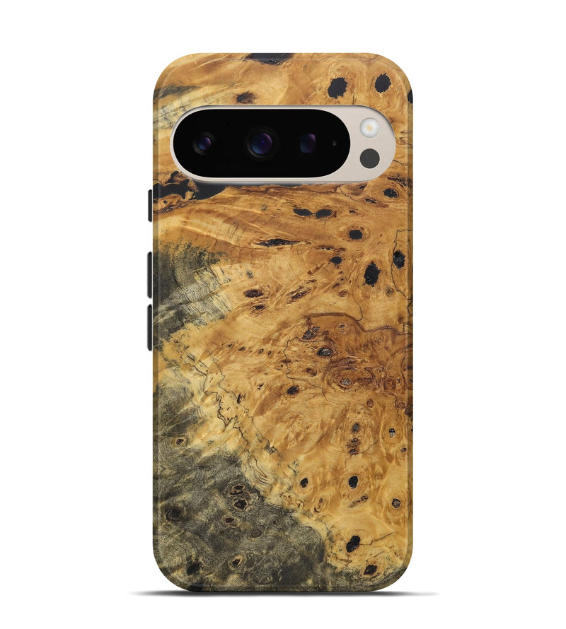 Pixel 9 Wood+Resin Live Edge Phone Case - Madisyn (Wood Burl, 721112)