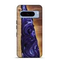 Pixel 8 Pro Wood+Resin Live Edge Phone Case - Dominique (Purple, 721178)