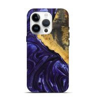 iPhone 15 Pro Wood+Resin Live Edge Phone Case - Atlas (Purple, 721180)