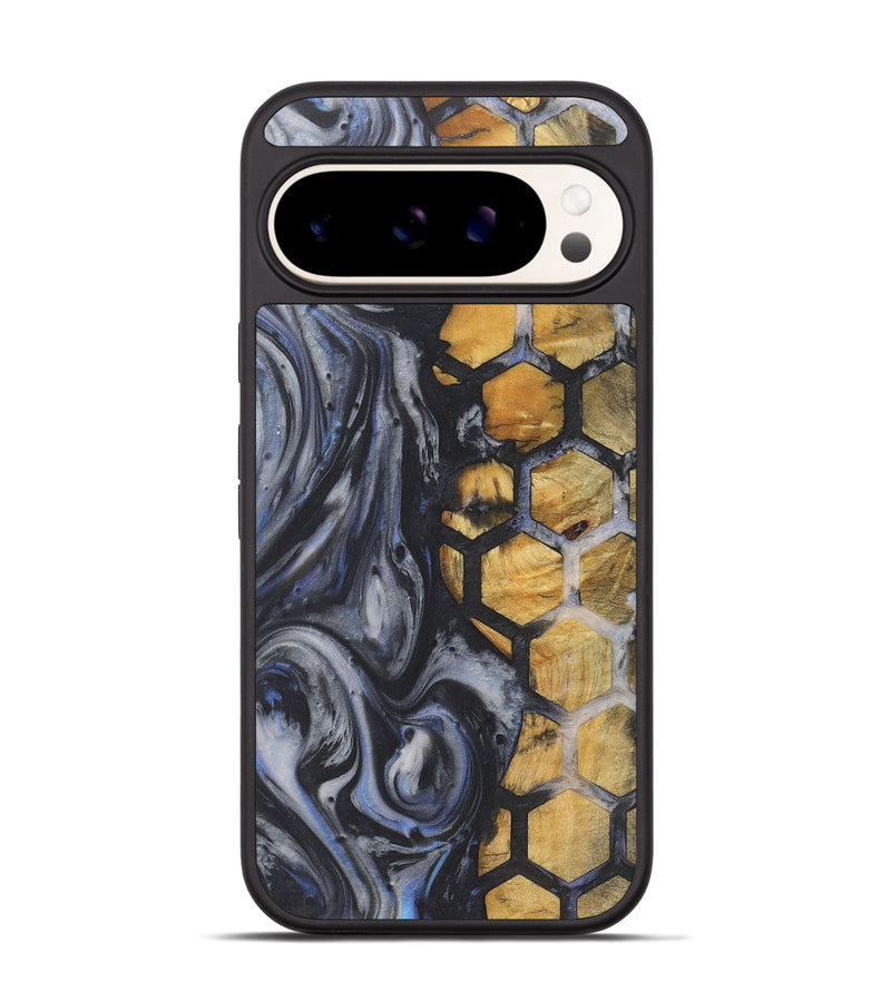 Pixel 9 Pro Wood+Resin Phone Case - Chelsey (Pattern, 721218)