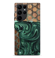 Galaxy S22 Ultra Wood+Resin Live Edge Phone Case - Sharon (Pattern, 721319)