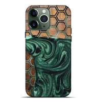 iPhone 13 Pro Max Wood+Resin Live Edge Phone Case - Sharon (Pattern, 721319)