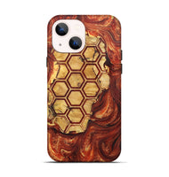 iPhone 14 Wood+Resin Live Edge Phone Case - Asia (Pattern, 721325)