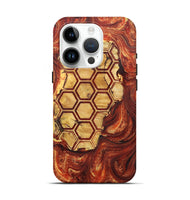 iPhone 15 Pro Wood+Resin Live Edge Phone Case - Asia (Pattern, 721325)